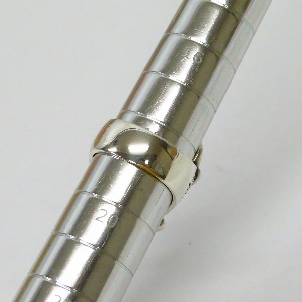 実際に弊社で買取させて頂いた【ギャラ付き】CRAZY PIG/クレイジーピッグ JOKER SKULL RING/ジョーカースカル リング ＃1043/19号の画像 8枚目