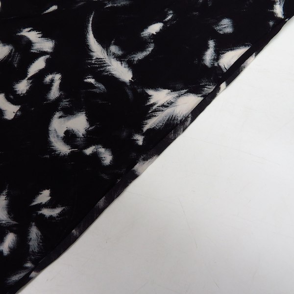 実際に弊社で買取させて頂いたLAD MUSICIAN/ラッドミュージシャン フェザープリント オープンカラービッグシャツ 2318-114/44の画像 5枚目