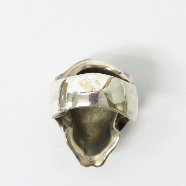 実際に弊社で買取させて頂いた【ギャラ付き】CRAZY PIG DESIGNS/クレイジーピッグ CARCASS カーカスリング #691 17.5号の画像 5枚目