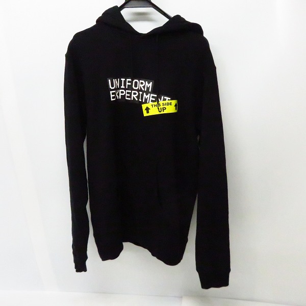 実際に弊社で買取させて頂いたuniform experiment/ユニフォームエクスペリメント 20SS BAGGAGE TAG HOODIE フーディ パーカー UE-200022 3
