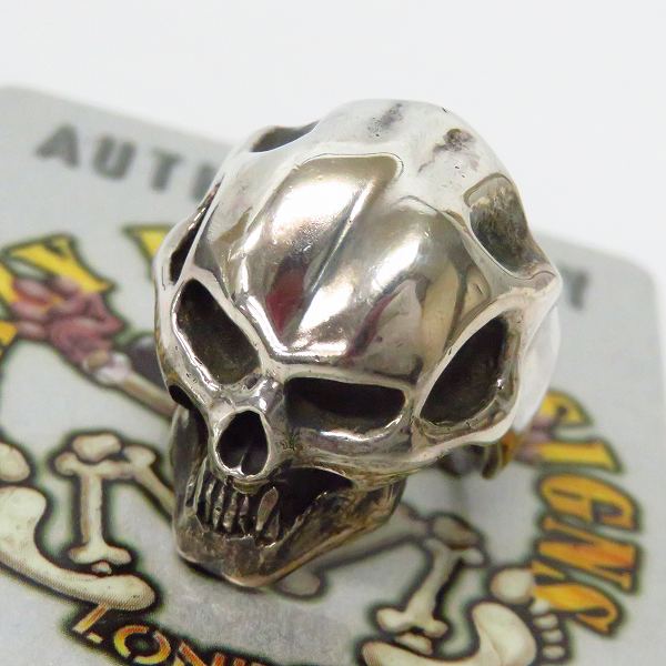 実際に弊社で買取させて頂いた【ギャラ付き】CRAZY PIG DESIGNS/クレイジーピッグ CARCASS カーカスリング #691 17.5号