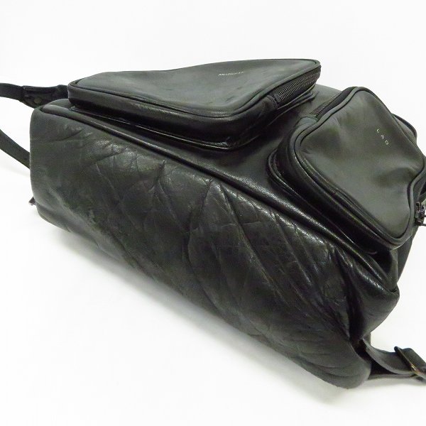 実際に弊社で買取させて頂いたLAD MUSICIAN/ラッドミュージシャン レザー デイパック バックパック 2214-907  の画像 2枚目