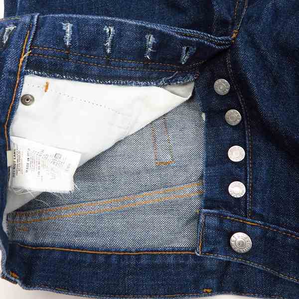 実際に弊社で買取させて頂いたHELMUT LANG/ヘルムートラング 1999 CLASSIC DENIM CLASSIC CUT デニムパンツ/26の画像 2枚目