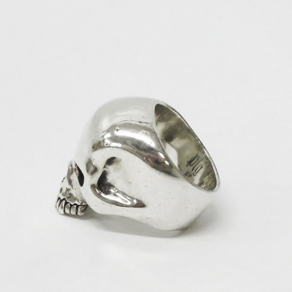 実際に弊社で買取させて頂いたCRAZY PIG/クレイジーピッグ 25th Anniversary/25周年記念 500個限定 EVIL SKULL/エビル スカル リング/21号の画像 2枚目