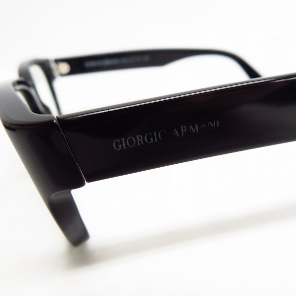 実際に弊社で買取させて頂いたGIORGIO ARMANI/ジョルジオアルマーニ イタリア製 眼鏡/メガネフレーム  843/020/LARGEの画像 6枚目