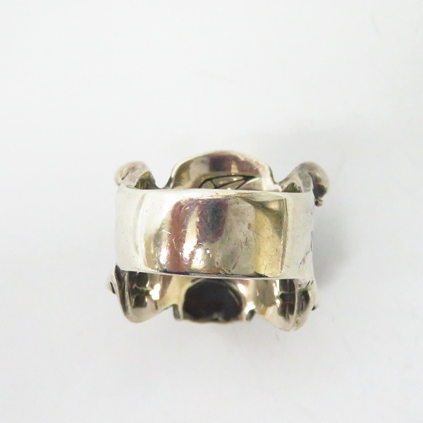 実際に弊社で買取させて頂いた【ギャラ付き】CRAZY PIG DESIGNS/クレイジーピッグ PIRATE パイレーツリング #847 19号の画像 3枚目