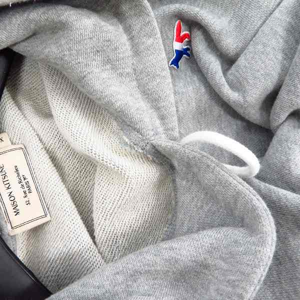 実際に弊社で買取させて頂いたMAISON KITSUNE/メゾン キツネ 18AW トリコフォックスパーカー KMM-28540-B/XSの画像 5枚目