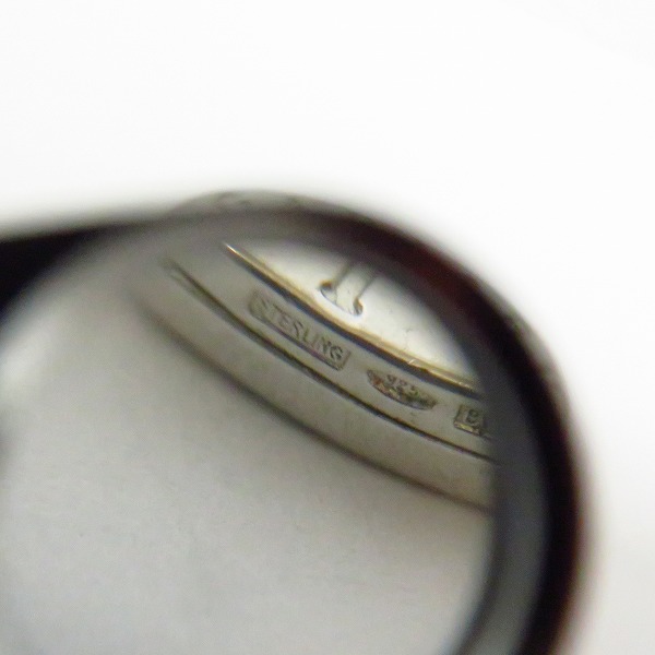 実際に弊社で買取させて頂いたBVLGARI/ブルガリ キーリング シルバーの画像 3枚目