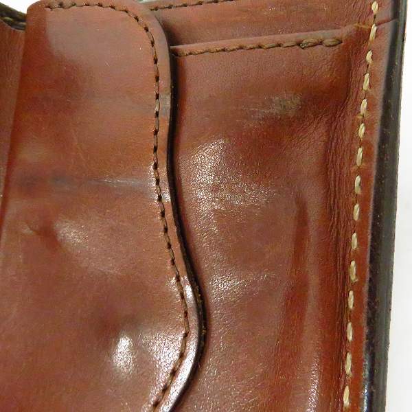 実際に弊社で買取させて頂いたFUNNY/ファニー レザー 二つ折り 財布 ウォレットの画像 8枚目