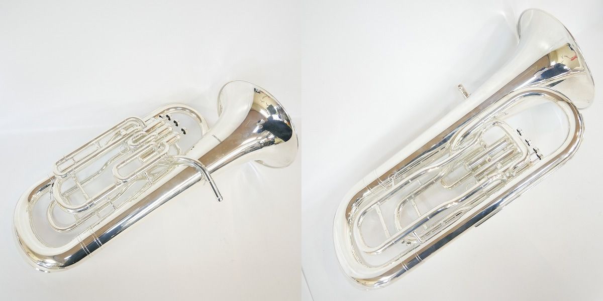 実際に弊社で買取させて頂いた★【難あり】Playtech/プレイテック ユーフォニアム 4ピストン PTEP-300S ケース付きの画像 1枚目