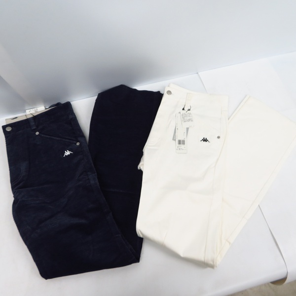実際に弊社で買取させて頂いた【未使用】KAPPA/カッパ パンツ5点セット イエロー/ホワイト等 サイズ82の画像 2枚目
