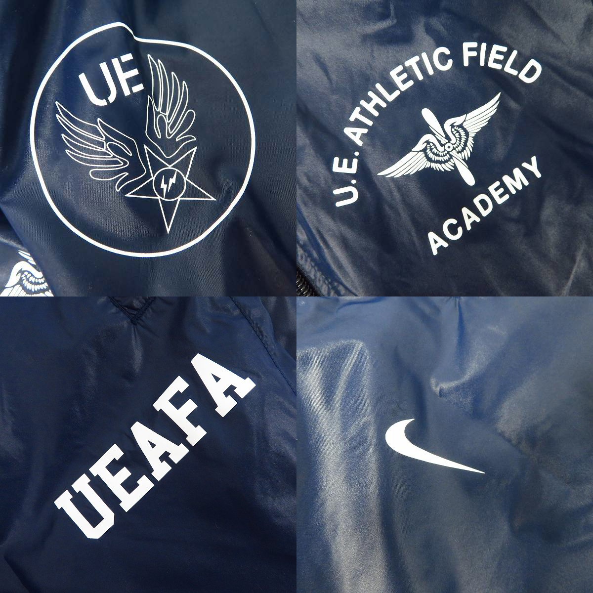 実際に弊社で買取させて頂いたNIKE×UNIFORM EXPERIMENT/ナイキ×ユニフォーム エクスペリメント ナイロン セットアップ 473689-451/Sの画像 4枚目