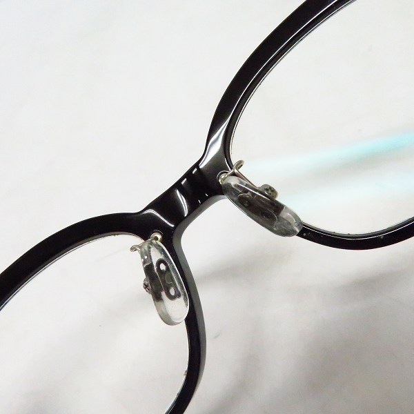 実際に弊社で買取させて頂いた白山眼鏡店/ハクサンガンキョウテン ウェリントン型 眼鏡/メガネフレームの画像 2枚目
