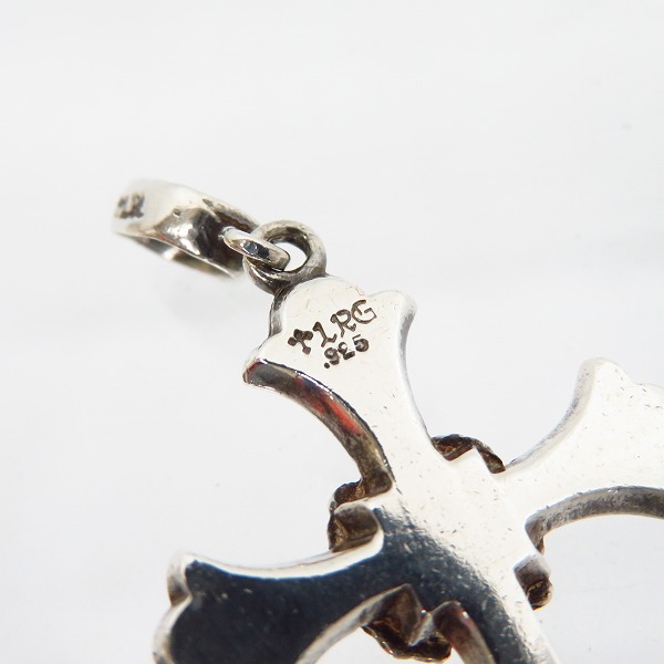 実際に弊社で買取させて頂いたLoree Rodkin Gothic/ローリーロドキン ゴシック アンティークリーフクロスペンダントの画像 4枚目