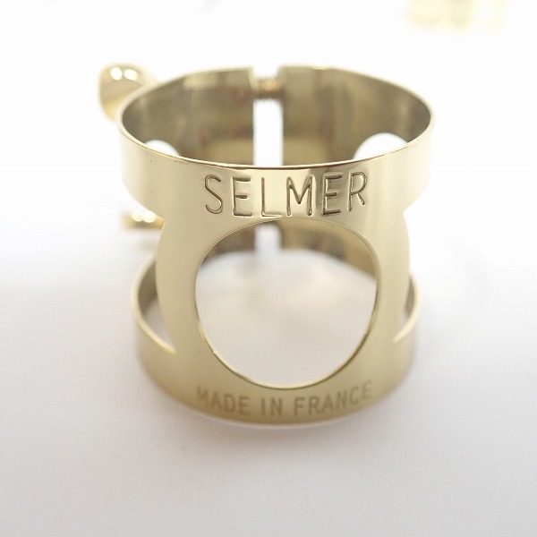実際に弊社で買取させて頂いたHenri Selmer/セルマー S80 C☆ テナーサックス用マウスピース リガチャー・キャップ付の画像 5枚目