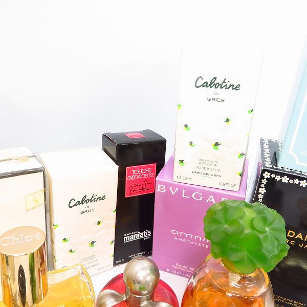 実際に弊社で買取させて頂いた【おまとめ30点↑】CHANEL/シャネル MARC JACOBS/マークジェイコブス BVLGARI/ブルガリ 他 香水/フレグランス/ミニ香水の画像 2枚目
