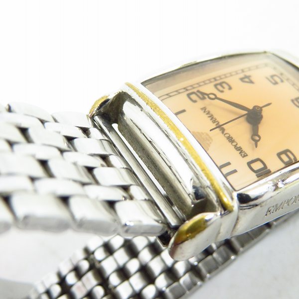 実際に弊社で買取させて頂いた【カスタム/動作未確認】EMPORIO ARMANI/エンポリオ アルマーニ クォーツ腕時計 AR-0204の画像 5枚目