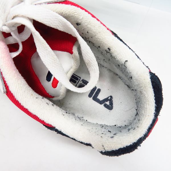 実際に弊社で買取させて頂いたFILA/フィラ VENOM/ヴィノム 94 復刻 スニーカー F0305 1010255-150/28.0の画像 4枚目