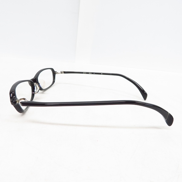 実際に弊社で買取させて頂いた999.9/フォーナインズ スクエア型 眼鏡/メガネフレーム BLACK NP-711の画像 2枚目