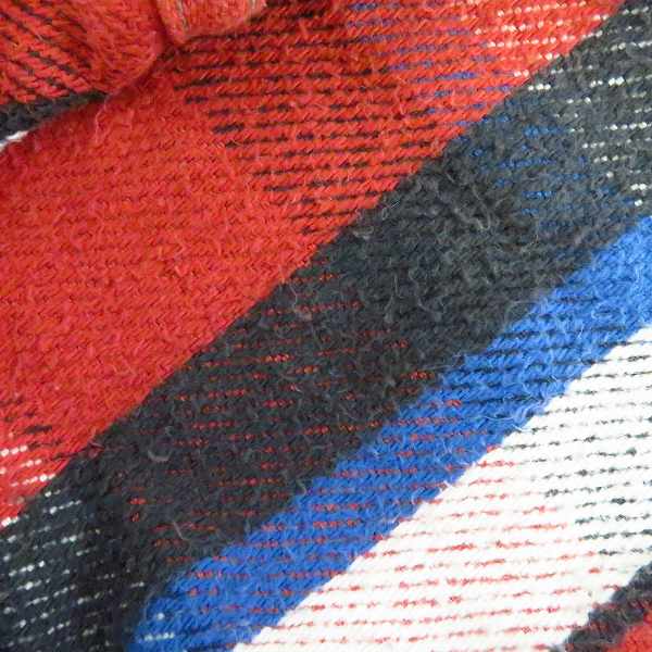 実際に弊社で買取させて頂いたDUBBLEWORKS/ダブルワークス チェック ヘビー フランネルシャツ レッド/ブルー/ホワイト 40の画像 7枚目