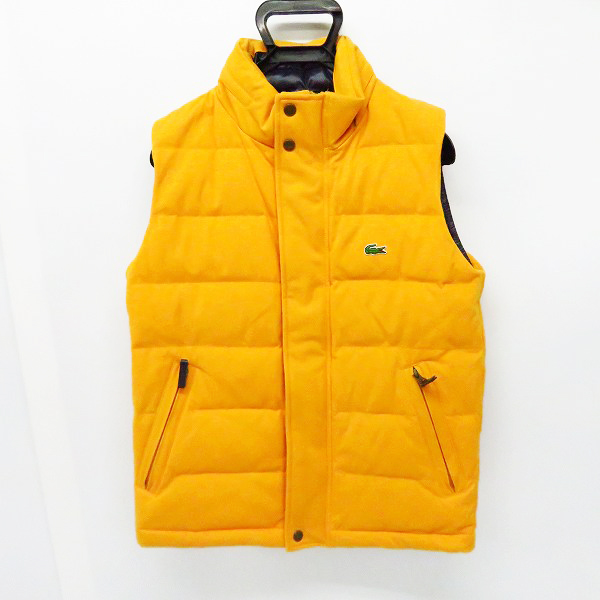 実際に弊社で買取させて頂いたLACOSTE/ラコステ コットンピケ ダウンベスト BH310E/48/3