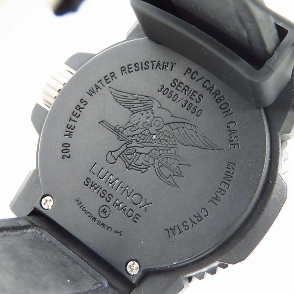 実際に弊社で買取させて頂いたLUMINOX/ルミノックス Navy Seals/ネイビーシールズ カラーマークシリーズ 3051RH 腕時計の画像 3枚目