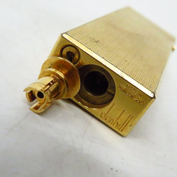 実際に弊社で買取させて頂いたdunhill/ダンヒル スリム ローラー ガスライター ゴールドの画像 2枚目