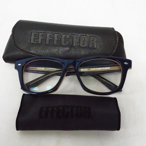 実際に弊社で買取させて頂いたEFFECTOR×DIET BUTCHER SLIM SKIN/エフェクター×ダイエットブッチャースリムスキン Weez 眼鏡/メガネフレームの画像 7枚目