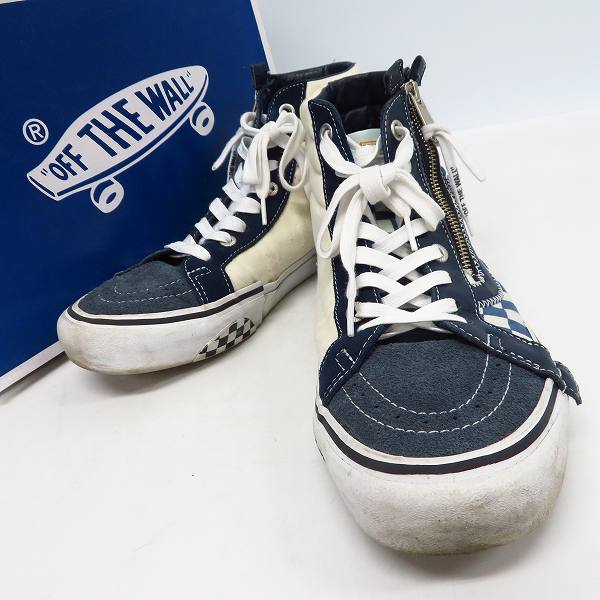 VANS/バンズ SK8-HI CAP LX DRE/スケートハイ ジップ/チェック VANS/バンズ SK8-HI CAP LX DRE/スケートハイ ジップ/チェック