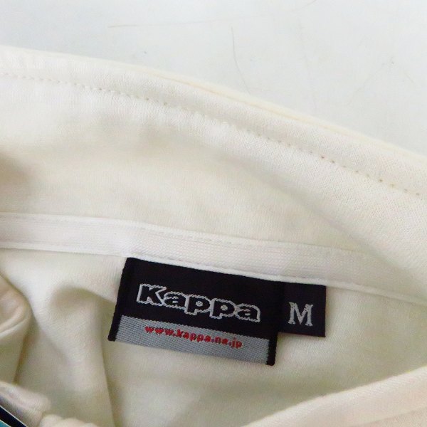 実際に弊社で買取させて頂いた【未使用】kappa/カッパ  ゴルフウェア トラックジャケット/ハーフジップハイネックシャツ M 2点セットの画像 2枚目