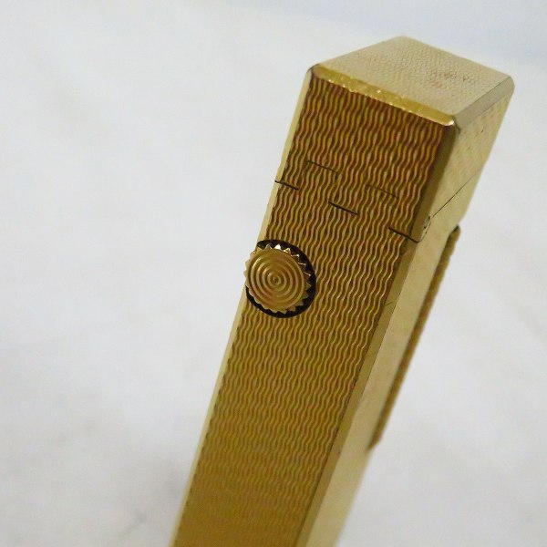 実際に弊社で買取させて頂いたdunhill/ダンヒル スリム ローラー ガスライター ゴールドの画像 3枚目