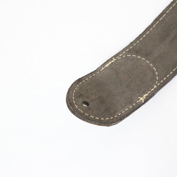 実際に弊社で買取させて頂いたFENDER CUSTOM SHOP/フェンダー ギターストラップ ベースストラップ レザーストラップ ブラックの画像 3枚目