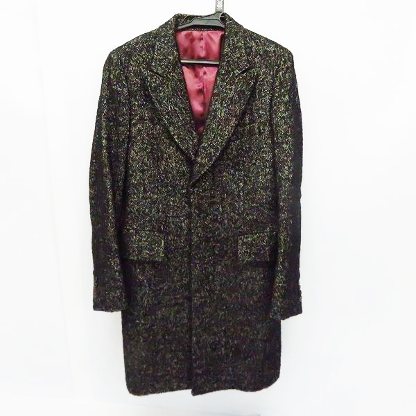 Paul Smith/ポールスミス 比翼ボタン アルパカ混 チェスターコート/Mの
