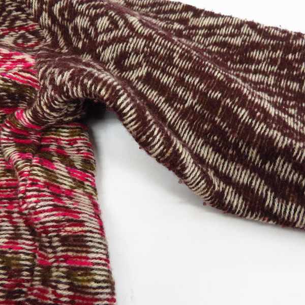 実際に弊社で買取させて頂いたDries Van Noten/ドリスヴァンノッテン 幾何学模様 総柄 Vネック セーター/Lの画像 5枚目