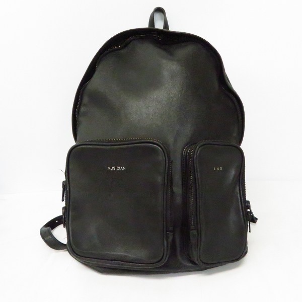 実際に弊社で買取させて頂いたLAD MUSICIAN/ラッドミュージシャン レザー デイパック バックパック 2214-907  
