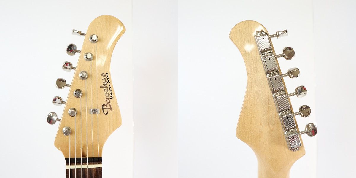実際に弊社で買取させて頂いた★【難あり】Bacchus/バッカス BST-350R Universe Series ストラトタイプ エレキギターの画像 3枚目