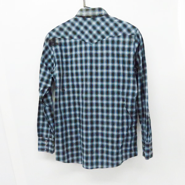 実際に弊社で買取させて頂いたCELT&COBRA/ケルトアンドコブラ ロングスリーブウエスタンシャツ 長袖 チェック柄/Sの画像 1枚目