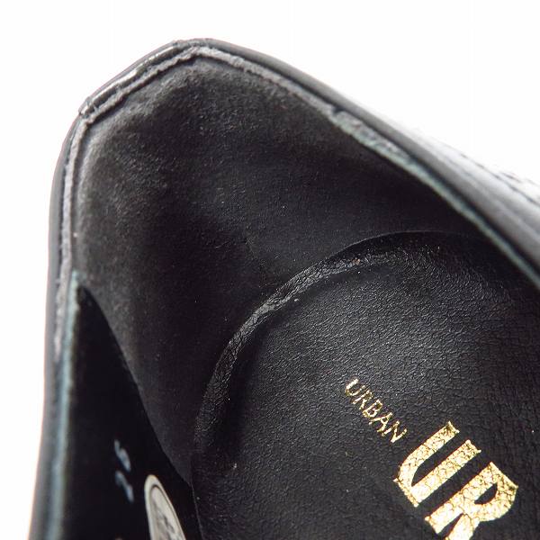実際に弊社で買取させて頂いたURBAN RESEARCH/アーバンリサーチ 外羽根ウイングチップシューズ wh63-1hy003/26.0の画像 6枚目