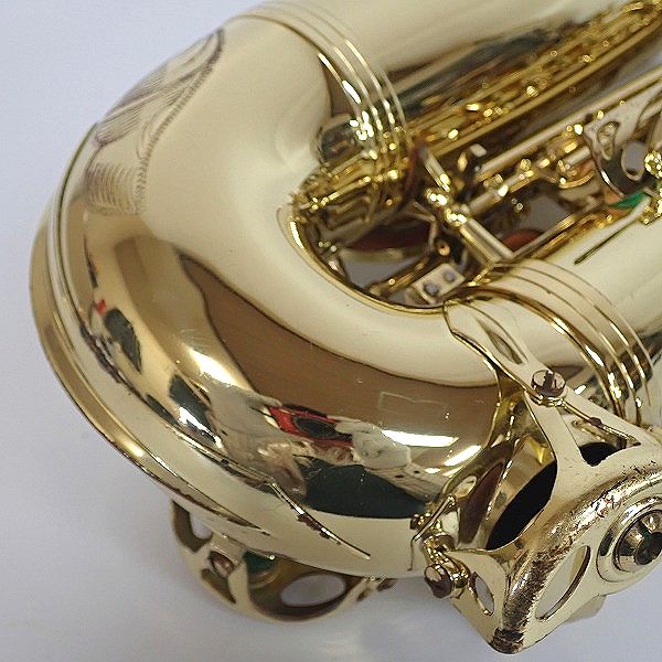 実際に弊社で買取させて頂いた★SELMER/セルマー アルトサックス SA80/Super Action 80 SERIE Ⅱ/シリーズ2 彫刻有り 63万台 ハードケース付の画像 4枚目