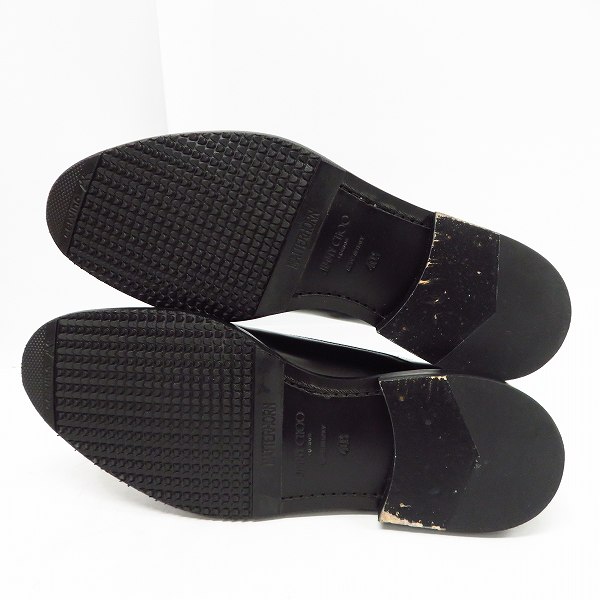 実際に弊社で買取させて頂いたJIMMY CHOO/ジミーチュウ FALCON スタースタッズ レザーシューズ/40.5の画像 2枚目