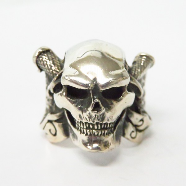 実際に弊社で買取させて頂いた【ギャラ付き】CRAZY PIG DESIGNS/クレイジーピッグ PIRATE パイレーツリング #847 19号の画像 1枚目