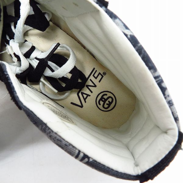 VANS×STUSSY/バンズ×ステューシー SK8-HI ハイカットスニーカー