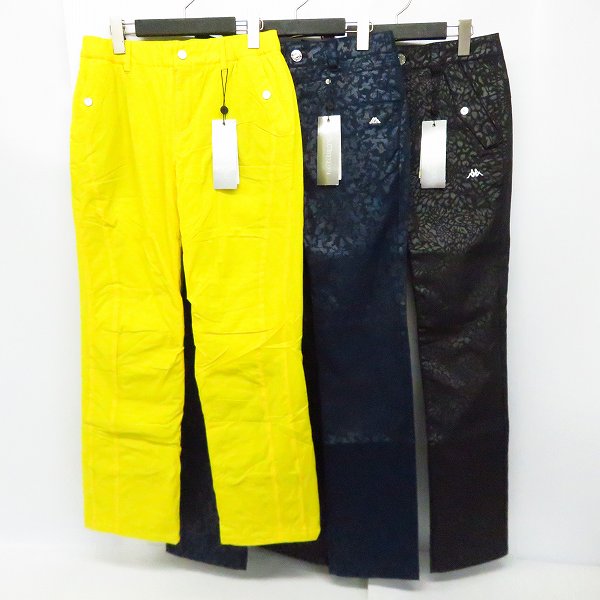 実際に弊社で買取させて頂いた【未使用】kappa/カッパ ゴルフ チェック柄 等 スカート/パンツ Size：M/9 (ウエスト64) 6点セットの画像 2枚目