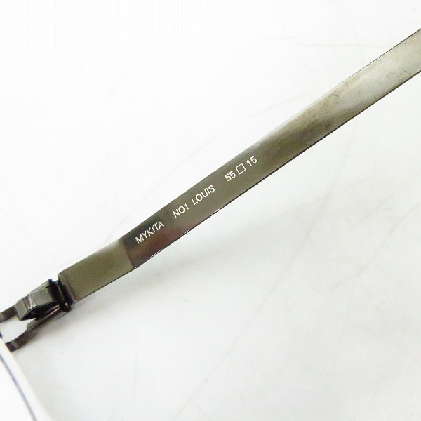 実際に弊社で買取させて頂いたMYKITA/マイキータ NO1 LOUIS アイウェア/メガネフレームの画像 4枚目