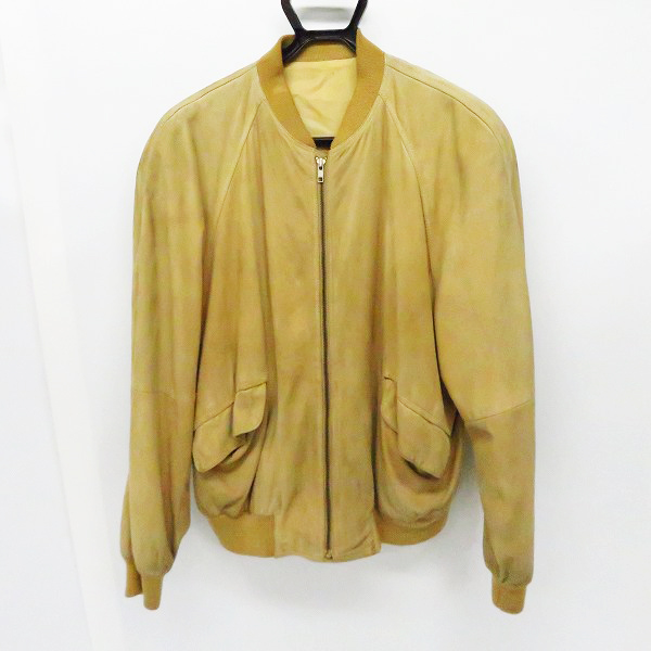 実際に弊社で買取させて頂いたLOEWE/ロエベ スエード ジップアップ ジャケット/46