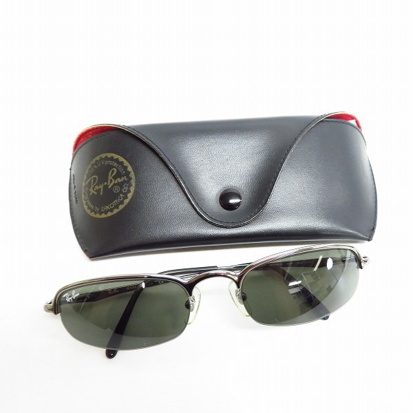 Ray-Ban サングラス メタルフレーム ブラック廃盤希少品 Ray-Ban/レイバン メタルフレーム/サングラス 黒 RB3171の買取実績