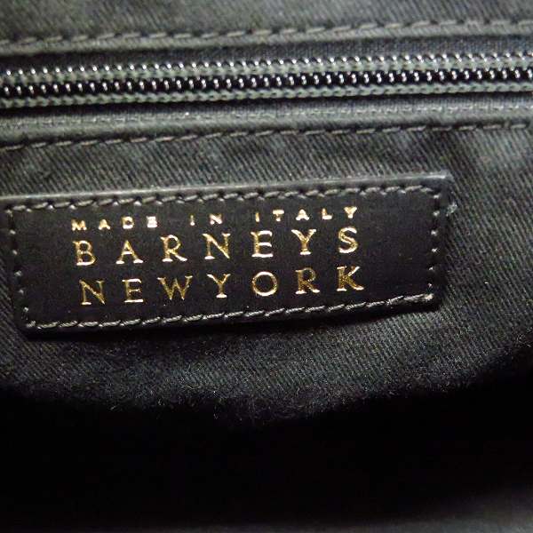 実際に弊社で買取させて頂いたBARNEYS NEW YORK/バーニーズニューヨーク レディース 2WAY レザー ショルダーバッグの画像 4枚目
