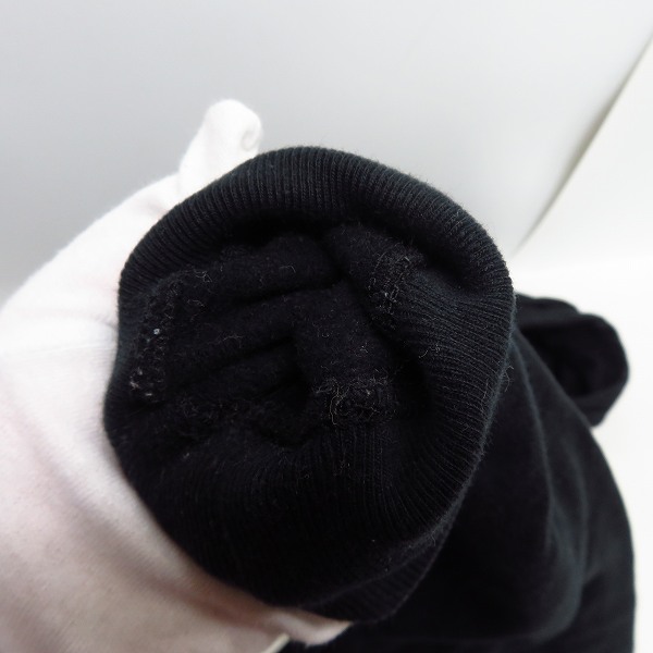 実際に弊社で買取させて頂いたBackChannel/バックチャンネル プルオーバー パーカー ブラック/Sの画像 6枚目