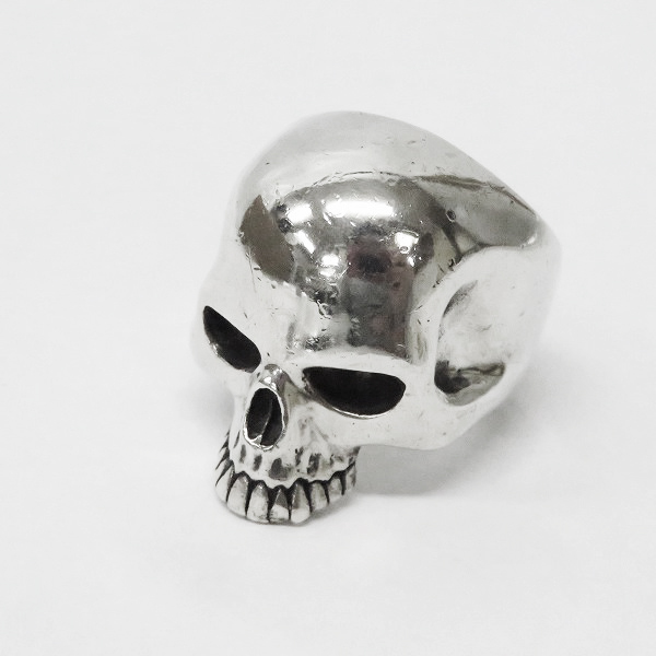 実際に弊社で買取させて頂いたCRAZY PIG/クレイジーピッグ 25th Anniversary/25周年記念 500個限定 EVIL SKULL/エビル スカル リング/21号