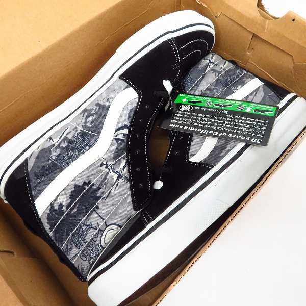 VANS×STUSSY/バンズ×ステューシー SK8-HI ハイカットスニーカー